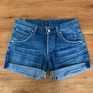 CITIZENS OF HUMANITY DENIM SHORTS SKYLER